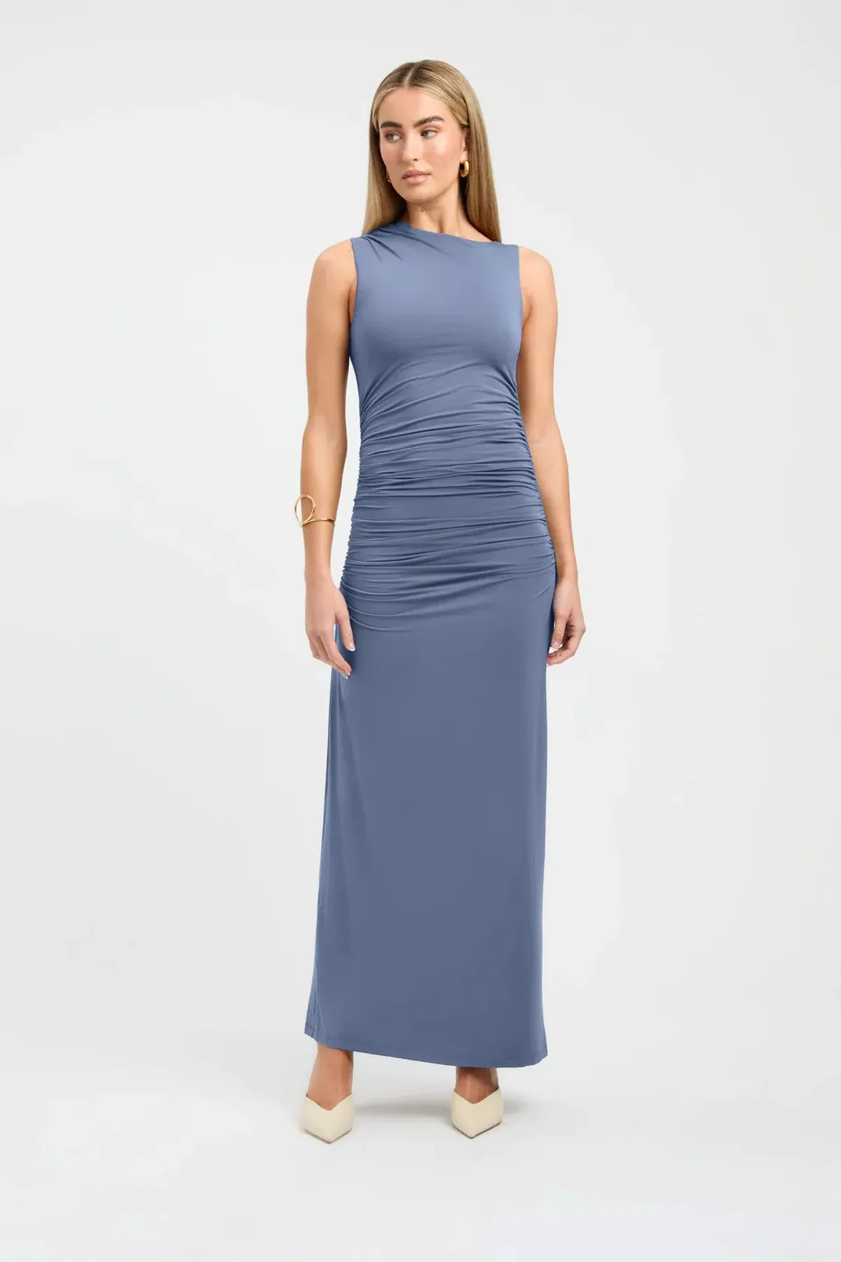Kookai Alannah Maxi Dress Blue Size 8 - Image 1