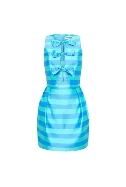 Rebecca Vallance Seychelles Bow Mini Dress Blue Size 6 for rent on The Volte - image 5