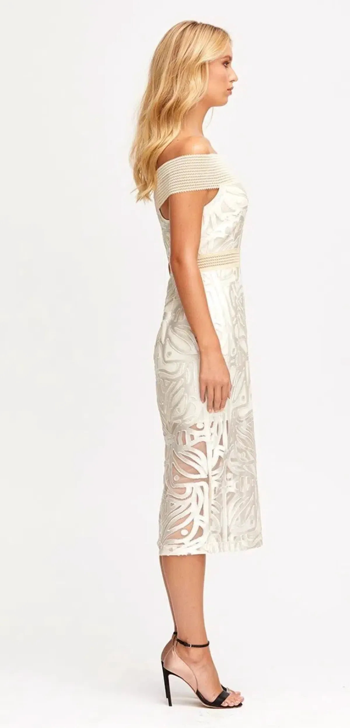 Alice McCall Lunar Eclipse Midi Dress Cream Size 6/8 - Image 2