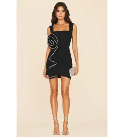 Rachel Gilbert Santiago Mini Dress in Black Size 3/AU12 for rent on The Volte - image 1