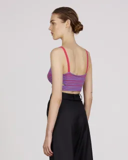 Anna Quan Viki Top Electric pink purple blue size 10 for rent on The Volte - image 3