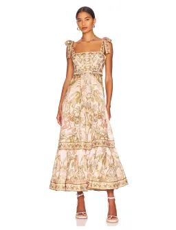 Zimmermann Lyre Bird Picnic Dress Print Size 2 / AU 12 for rent on The Volte - image 1