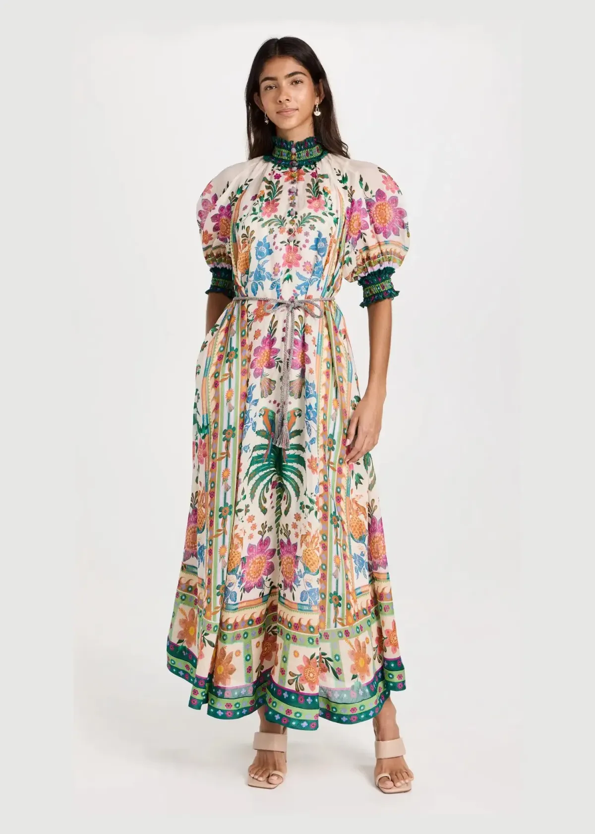 Zimmermann Ginger Swing Maxi Dress Multi Print Size 1 / AU 10 - Image 1
