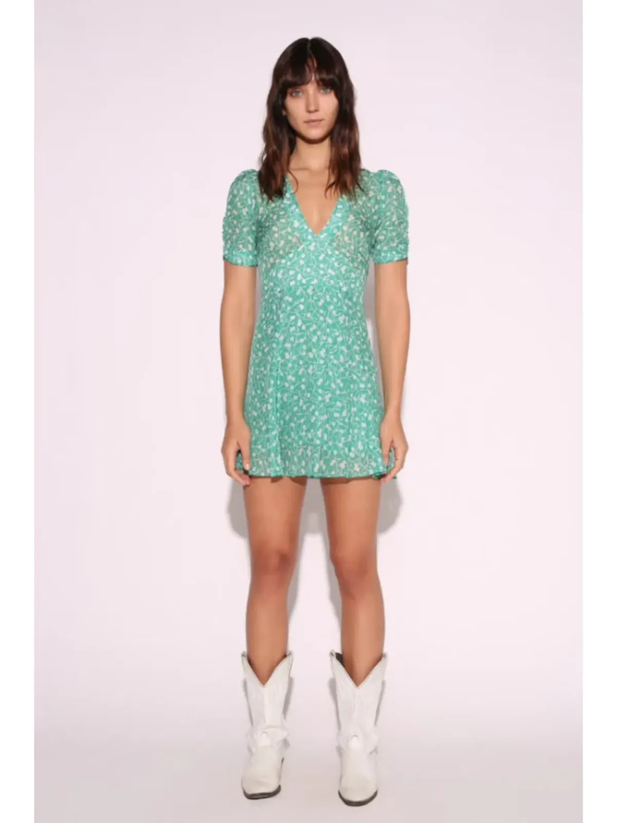 Realisation Par Ozzie Dress Poison Ivy Green Size M / AU 10 for rent on The Volte - main image