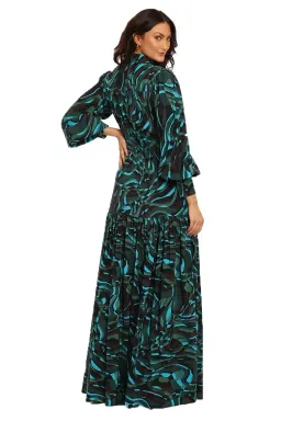 Rebecca Vallance La Bamba Maxi Dress Print Size 14 for rent on The Volte - image 3