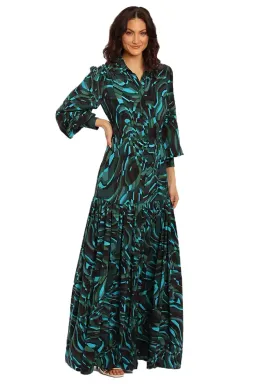 Rebecca Vallance La Bamba Maxi Dress Print Size 14 for rent on The Volte - image 4