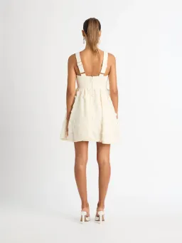 Sheike Imani Mini Dress Cream Size 16 for rent on The Volte - image 2