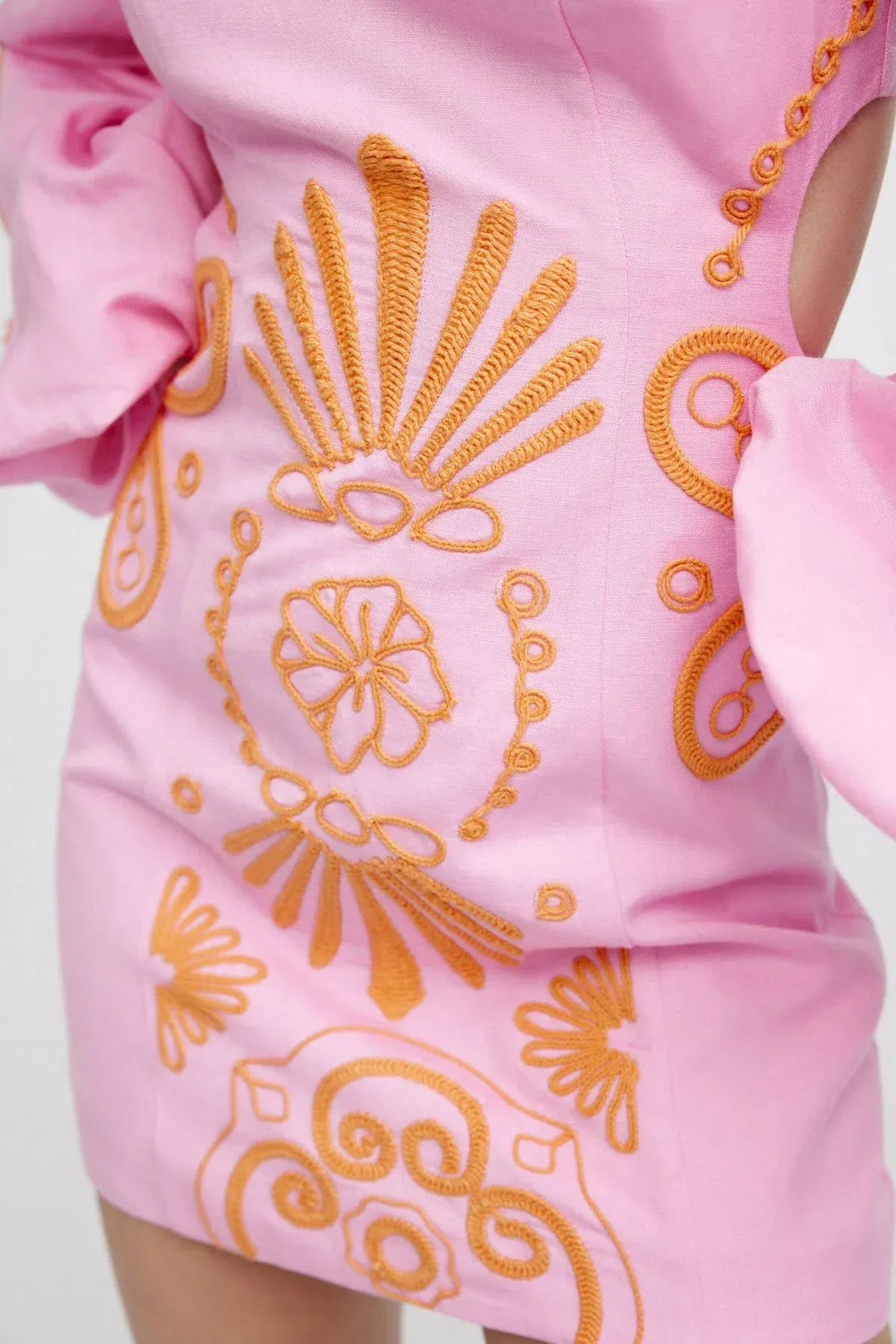 Significant Other Seren Mini Dress Fuchsia Size 12 - Image 4