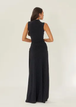 Arcina Ori Monica Dress Midnight Blue Size S/AU 8 for rent on The Volte - image 3