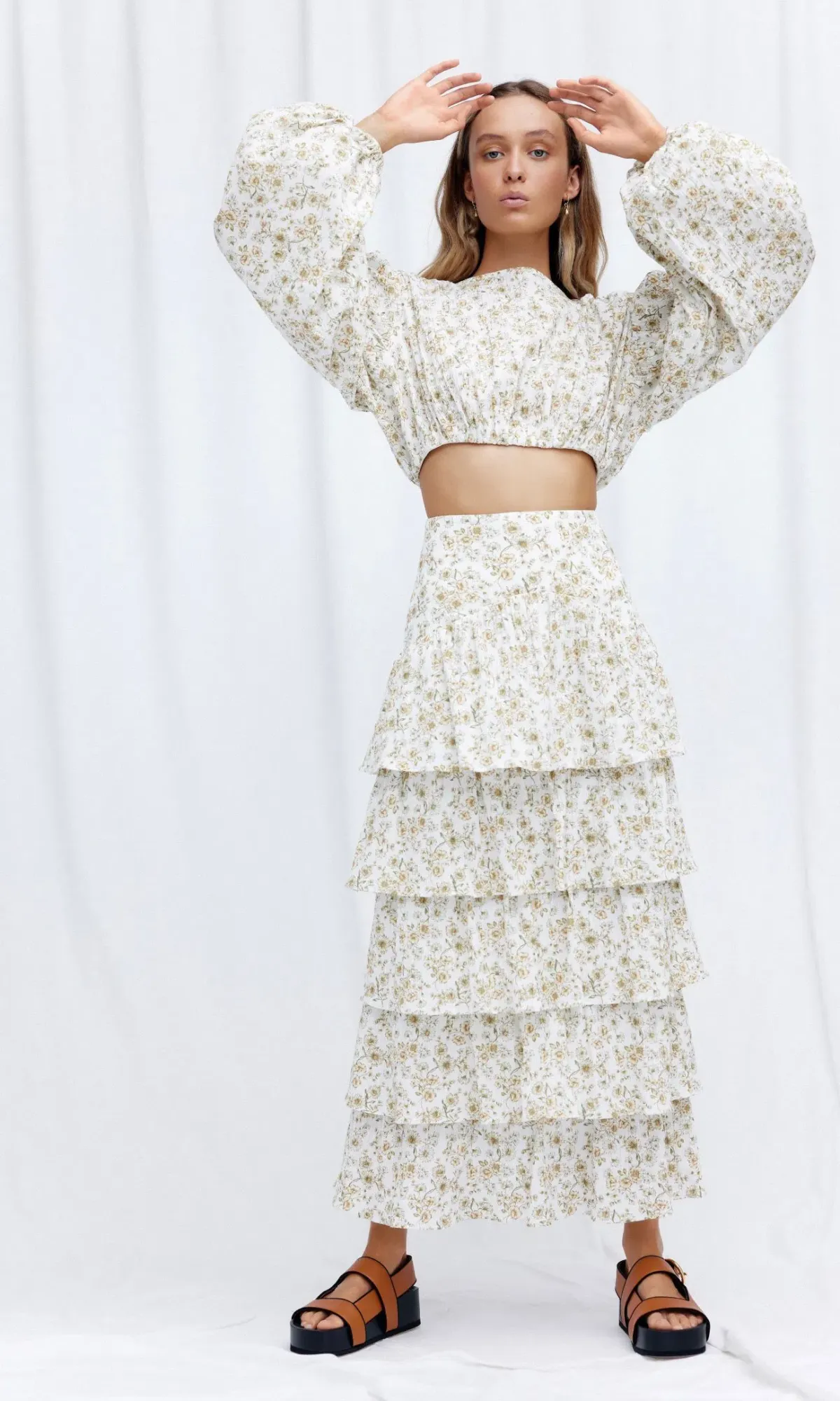 Significant Other Arwyn Top and Arwyn Skirt Set Daisy Size 12 - Image 2