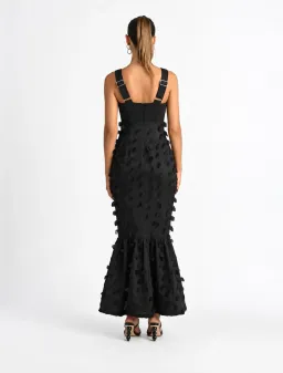 Sheike Imani Midi Dress Black Size 8 for rent on The Volte - image 2