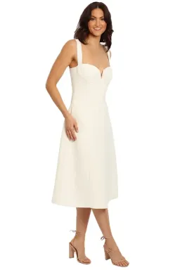 Rebecca Vallance Calla Midi in White Size 12 for rent on The Volte - image 2