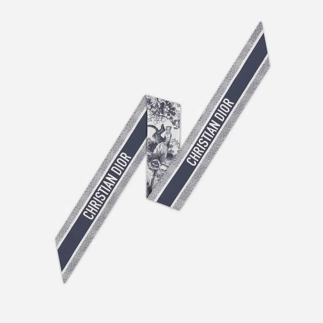 Dior Toile De Jouy Sauvage Mitzah Scarf for rent on The Volte - main image