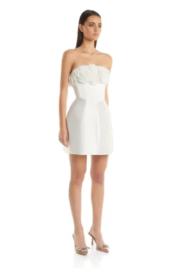Eliya the Label Tehanni Dress White Size AU 12 for rent on The Volte - image 2