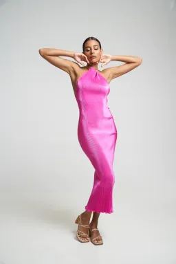 L'Idee Klum Chain Gown Flamingo Size 6 for rent on The Volte - image 1