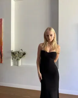Herve Leger Sara Gown Size Black Small / AU 8 for rent on The Volte - image 2