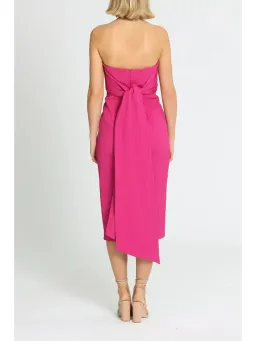 Rebecca Vallance Andie Tie Dress in Pink Size AU 12 for rent on The Volte - image 3