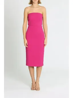 Rebecca Vallance Andie Tie Dress in Pink Size AU 12 for rent on The Volte - image 1