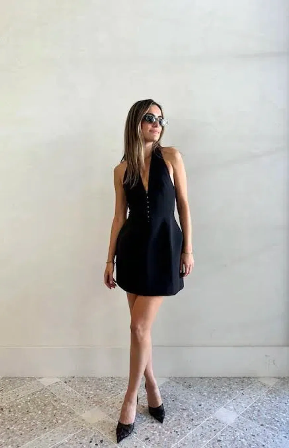 Camilla And Marc Petra Mini Dress Black Size 8 - Image 4