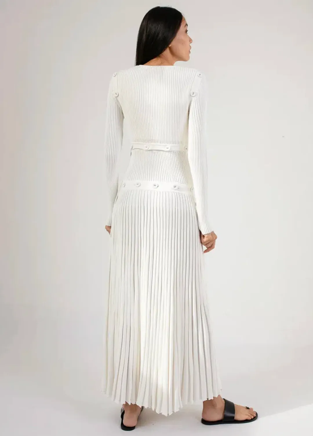 Christopher Esber Deconstruct Dress White for rent on The Volte - main image