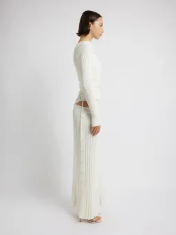 Christopher Esber Deconstruct Dress White for rent on The Volte - image 3