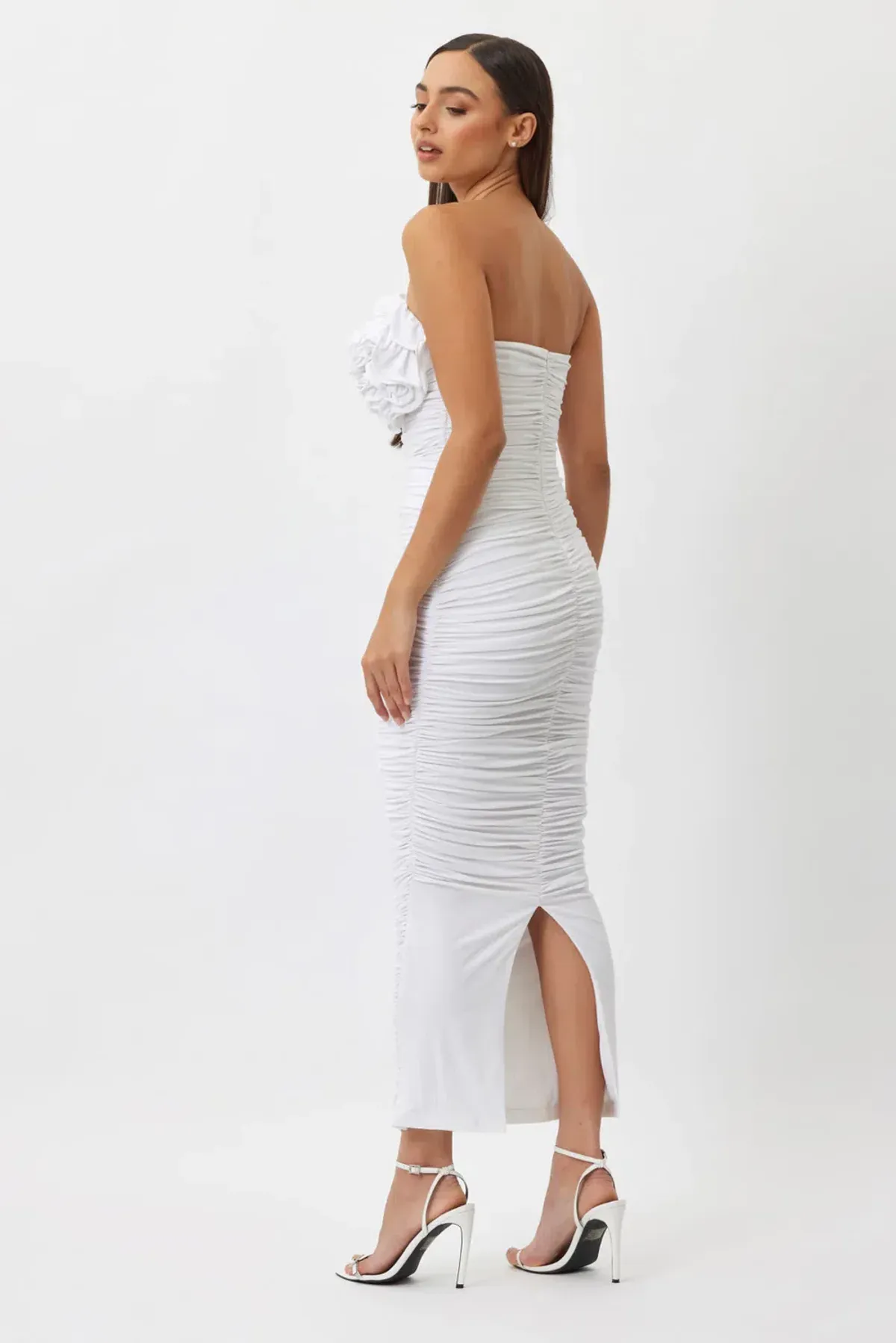 Bianca and Bridgett Tara Midi Dress White Size 6 - Image 2