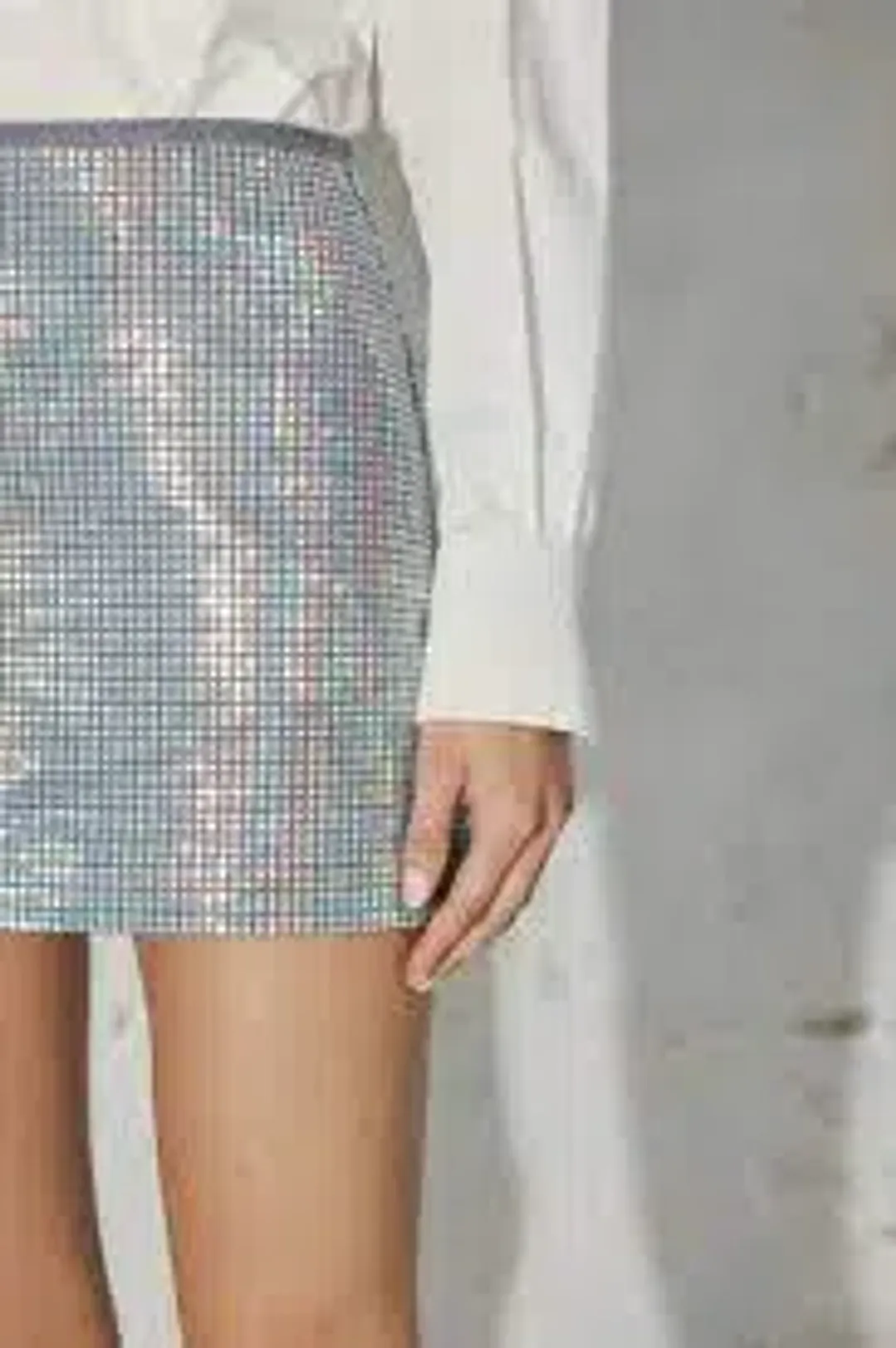 Manning Cartell Platinum Queen Mini Skirt Size 8 for rent on The Volte - main image