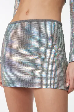 Manning Cartell Platinum Queen Mini Skirt Size 8 for rent on The Volte - image 4