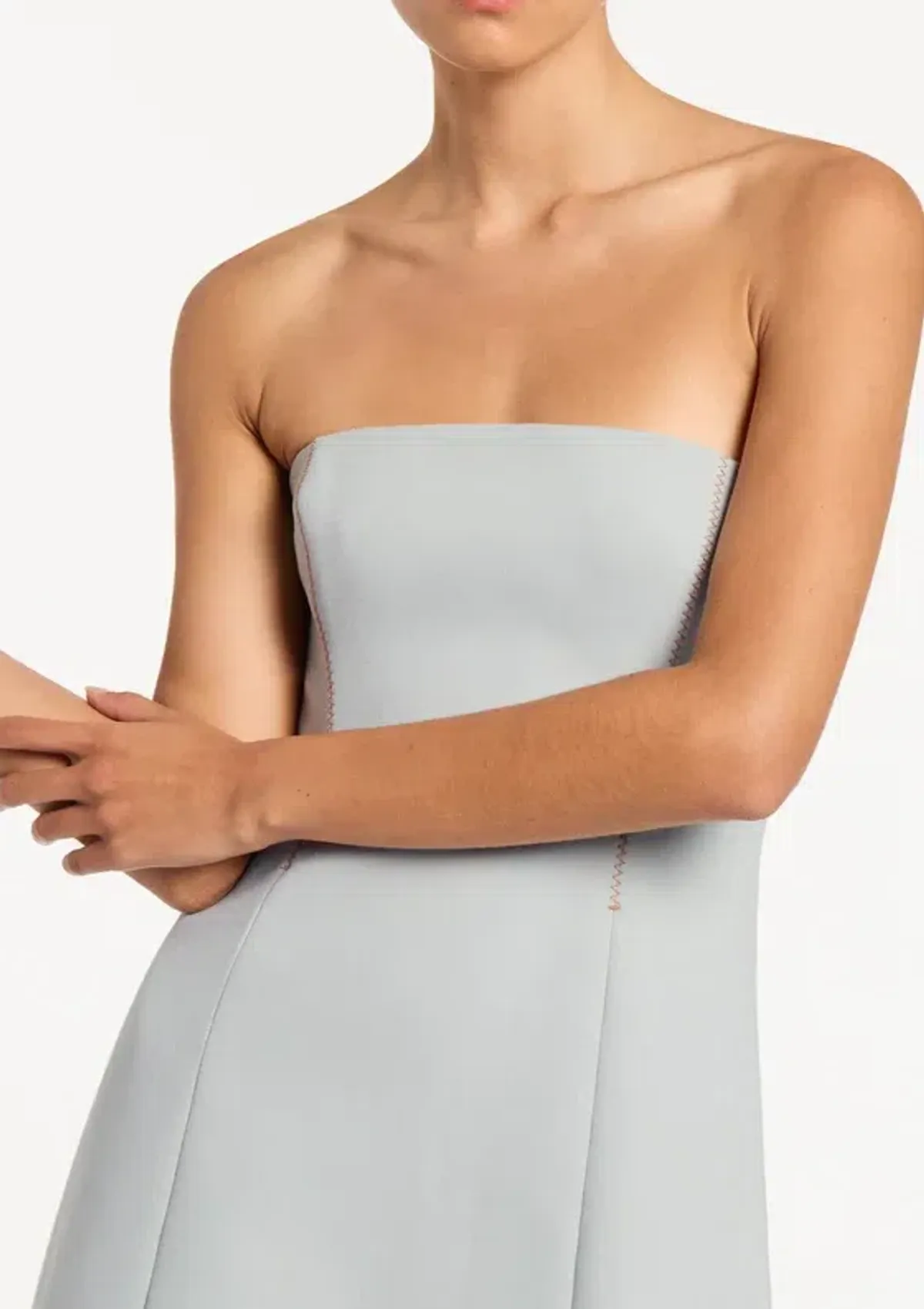 Sir The Label Sandrine Mini Dress Ice Blue Size 10 - Image 2
