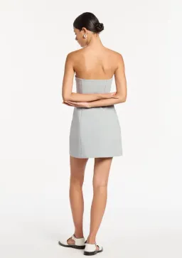 Sir The Label Sandrine Mini Dress Ice Blue Size 10 for rent on The Volte - image 3