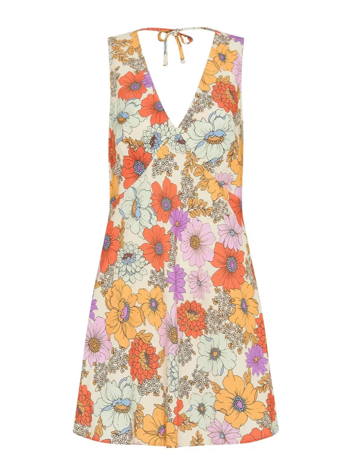 Auguste The Label Lara Mini Dress Floral Size XL/Au 14 - Image 3