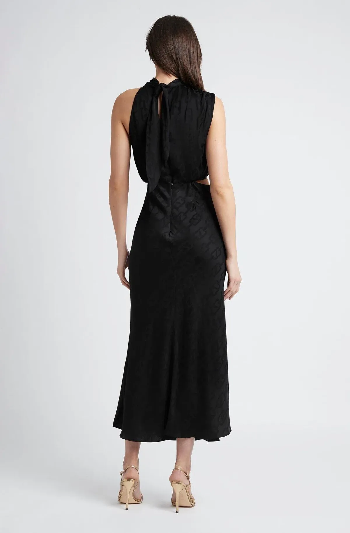Sheike Reflections Dress Black Size 16 - Image 3