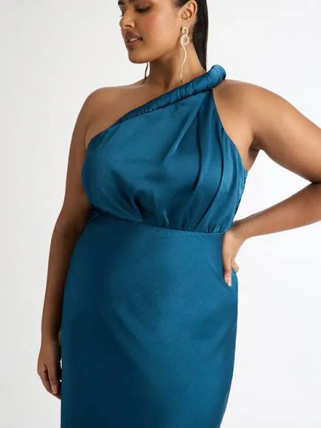Sheike Naomi Maxi Dress in Blue Size 16 for rent on The Volte - main image