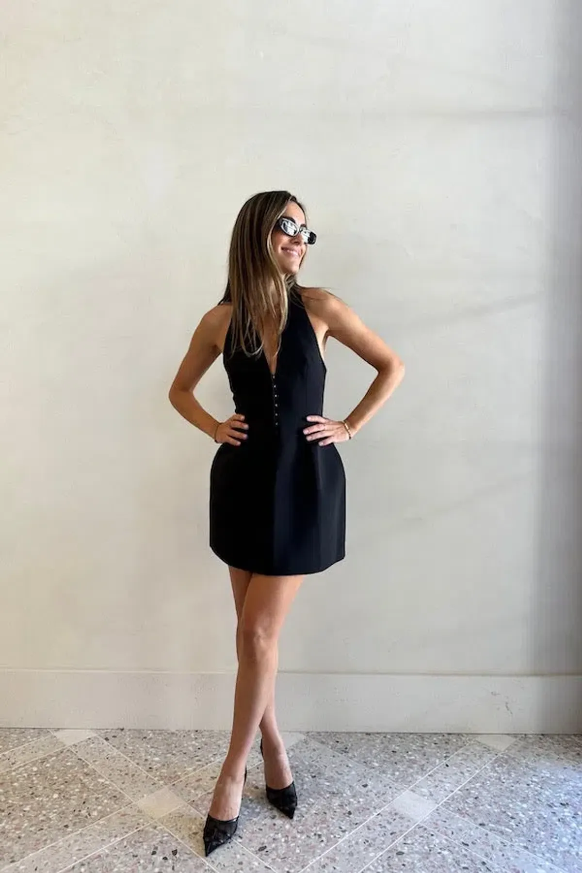 Camilla & Marc Petra Mini Dress Black Size 10 - Image 1