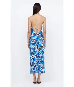 Bec & Bridge Clarisse Halter Maxi Dress in Blue Lagoon Hawaiian Floral Size 8 for rent on The Volte - image 3