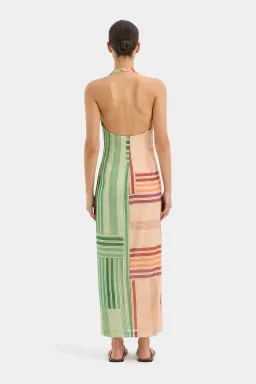 Sir the Label Marisol Twist Midi Dress Multi Print Size 8 for rent on The Volte - image 2