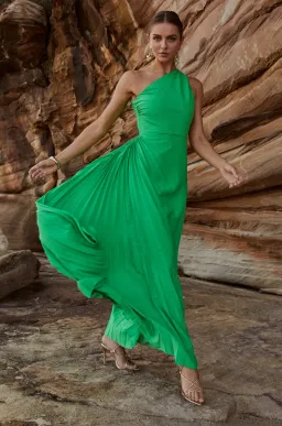 Sonya Azalea Gown Barcelona Green Size 10 for rent on The Volte - image 2