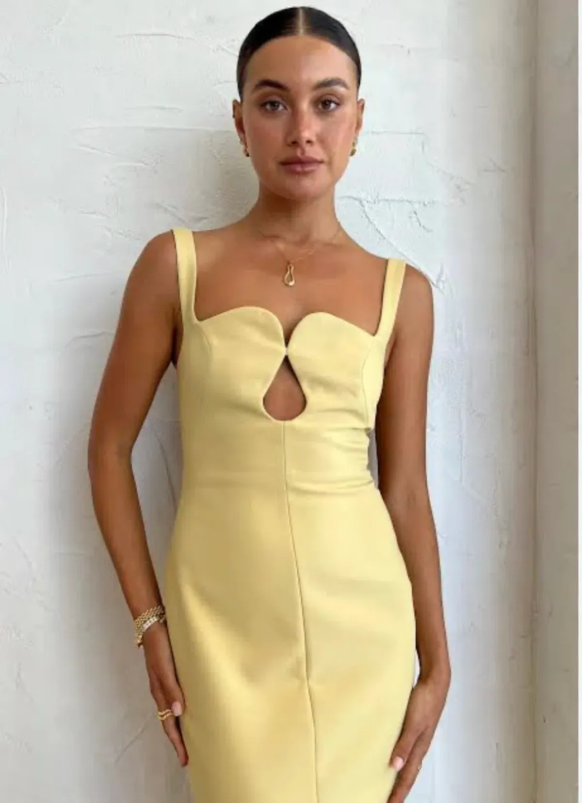 Camilla and Marc Brixton Dress Mustard Yellow Size XS / AU 6 - Image 2
