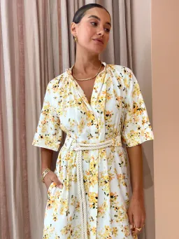 Significant Other Maia Midi Dress Floral Size 10 for rent on The Volte - image 5