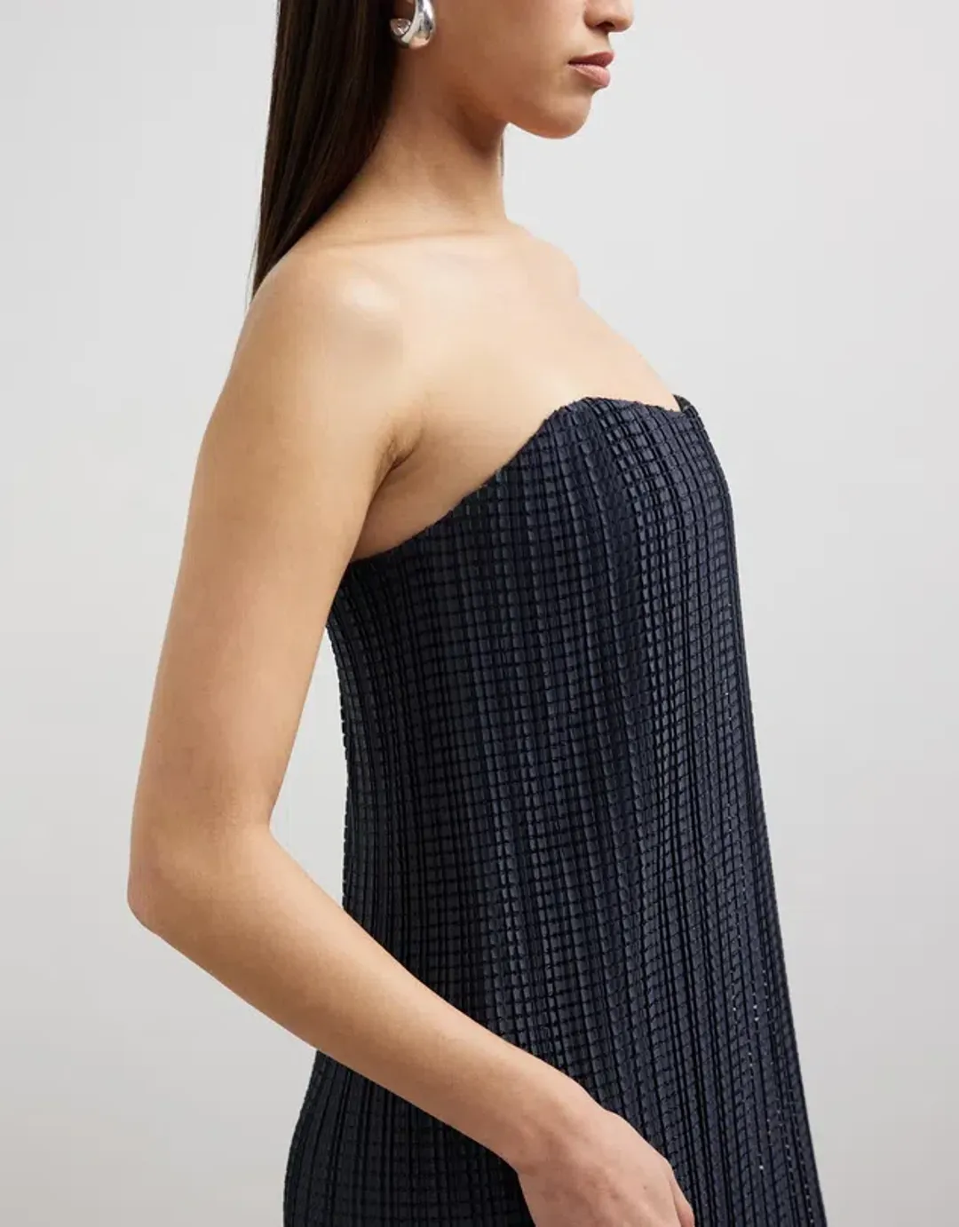 Camilla and Marc Elodie Evening Dress Charcoal Size XS / AU 6 for rent on The Volte - main image