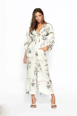 Sheike Bellisima Jumpsuit Floral Size 10 for rent on The Volte - image 1