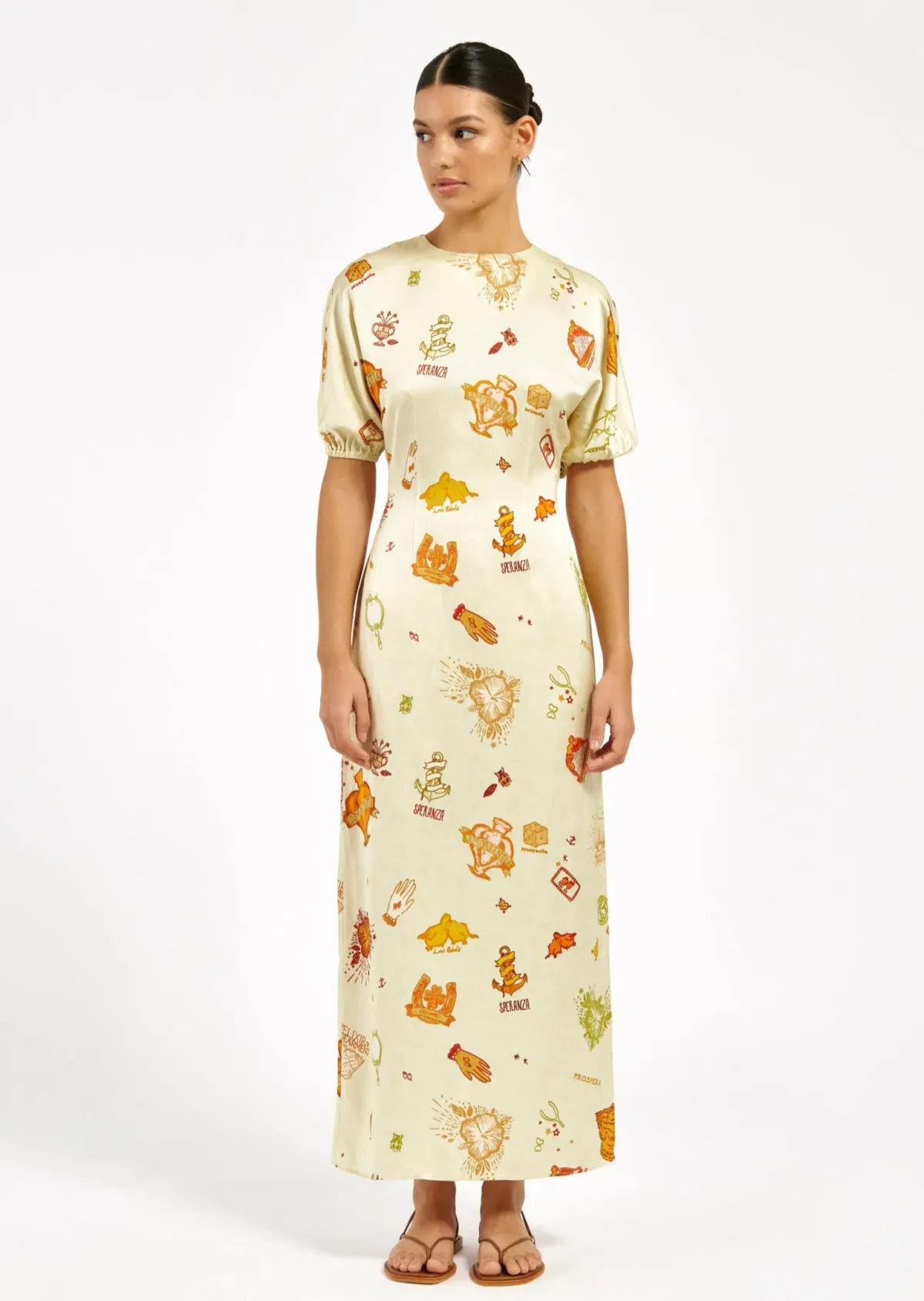 Roame Alma Dress In Fortuna Size 3 / AU 12 - Image 1