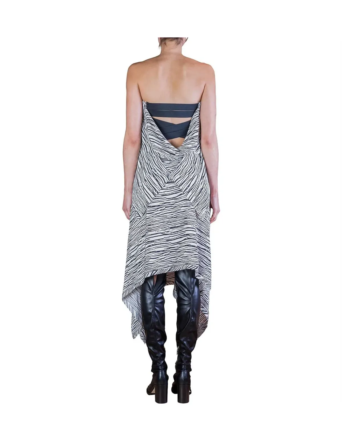 KitX Graphic Suspension Dress Print Size 8 - Image 3