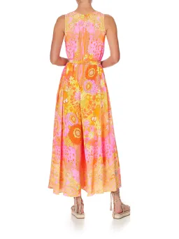 Camilla Hair Hair Hair Flared Jumpsuit Print Size AU 12 for rent on The Volte - image 3