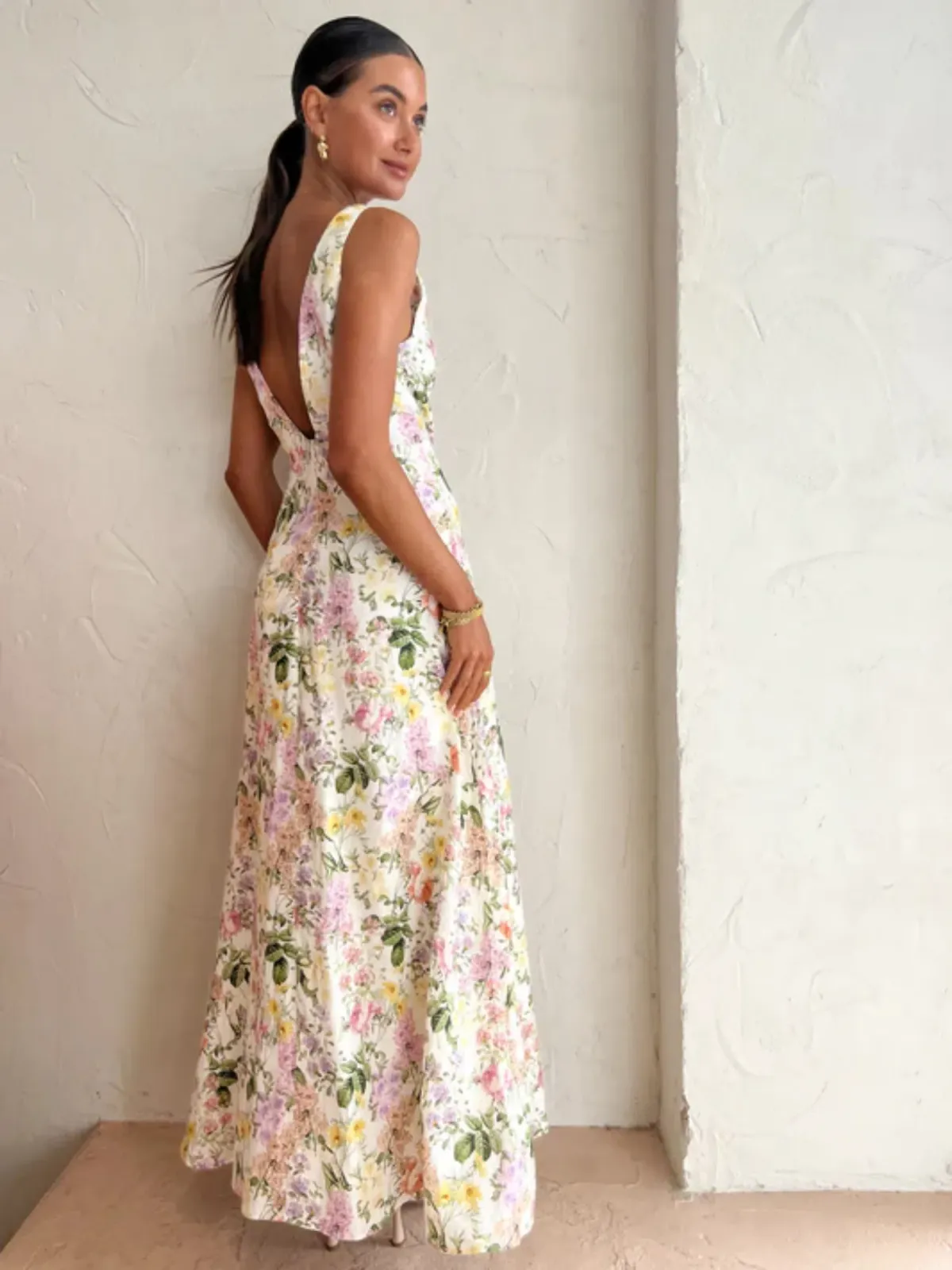 Issy Blue Skies Dress In Spring Size AU 12 - Image 2