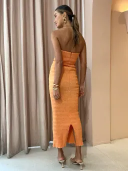 Lidee Aurore Gown in Sunset Size 14 for rent on The Volte - image 3
