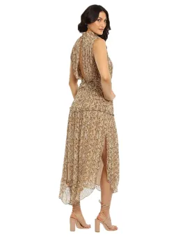 Shona Joy Ambar Midi Dress Ambar Floral Print Size AU 10 for rent on The Volte - image 2