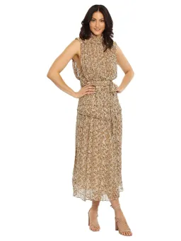 Shona Joy Ambar Midi Dress Ambar Floral Print Size AU 10 for rent on The Volte - image 1