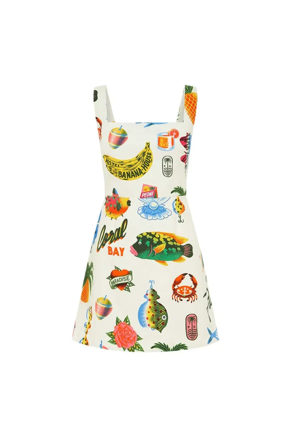 Alemais Samaki Mini Dress Print Size 8 - Image 3