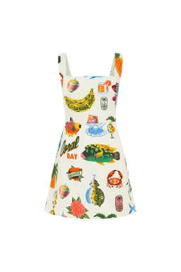Alemais Samaki Mini Dress Print Size 8 for rent on The Volte - image 3